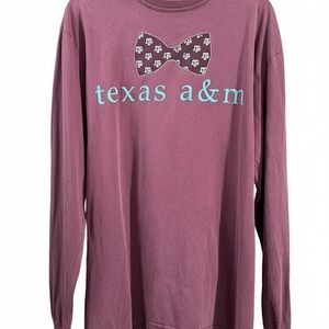 Texas A&M Maroon Long Sleeve Shirt